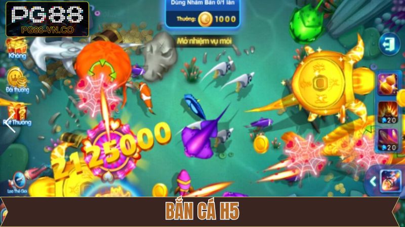 Bắn cá H5 - Siêu Phẩm Đổi Thưởng Được Săn Đón Tại PG88  1 Bắn cá H5 - Siêu Phẩm Đổi Thưởng Được Săn Đón Tại PG88